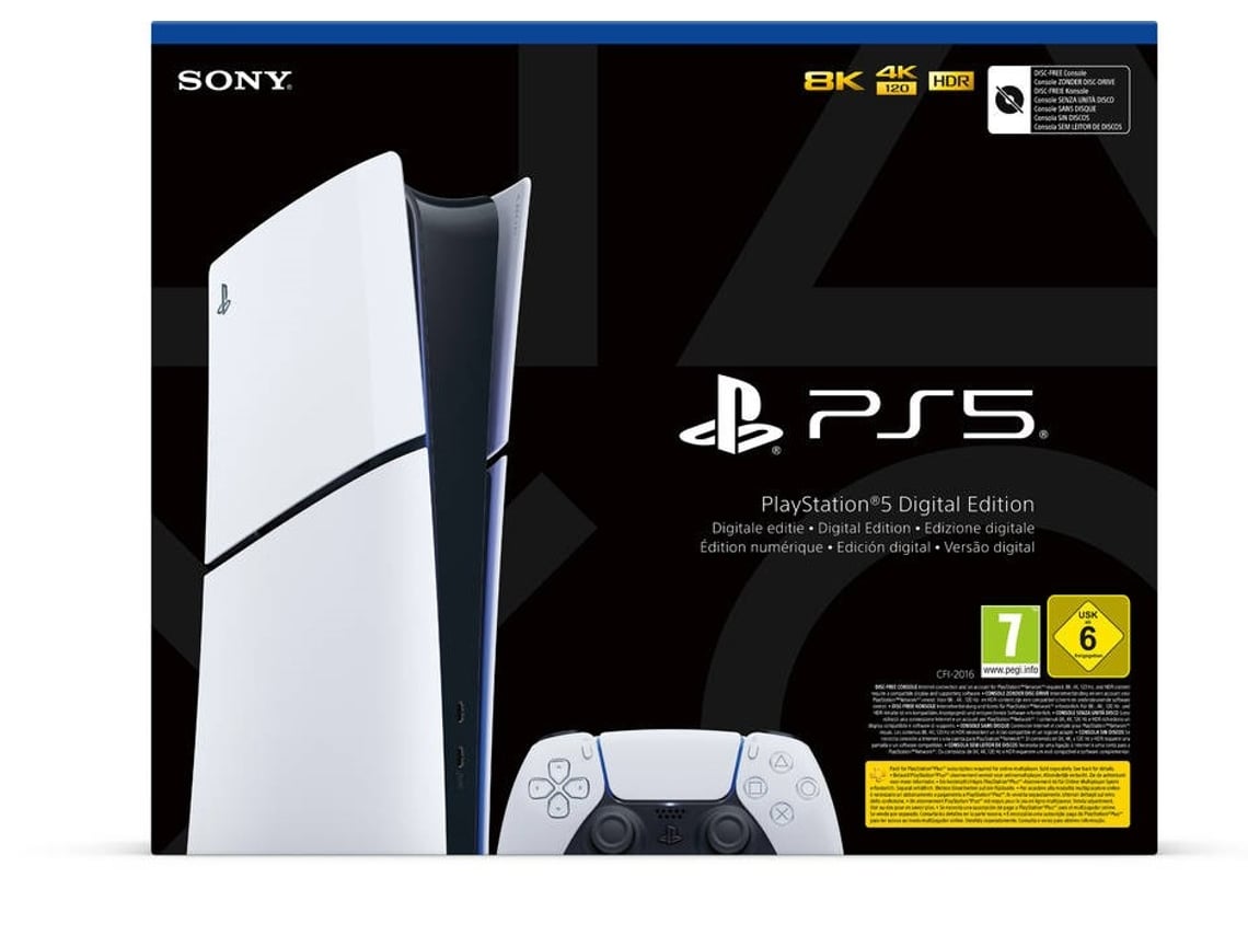 Worten tem mais stock da PS5 por €679,97, traz dois jogos