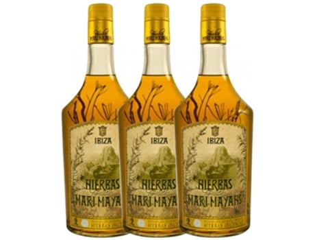 Licor MARÍ MAYANS Licor De Ervas Marí Mayans Hierbas Ibicencas En Rama (1 L - 3 unidades)