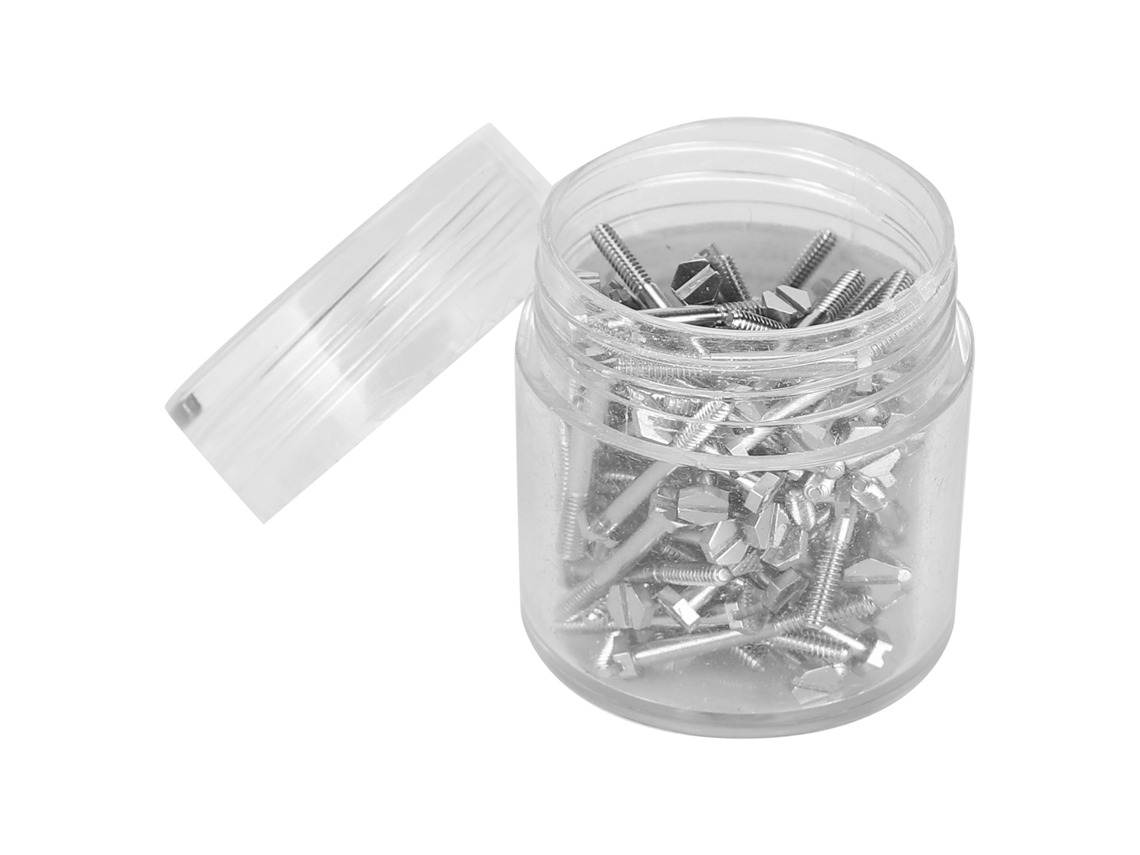 Conjunto de Reparo com 100 Parafusos de Cabeça Plana S/MARCA