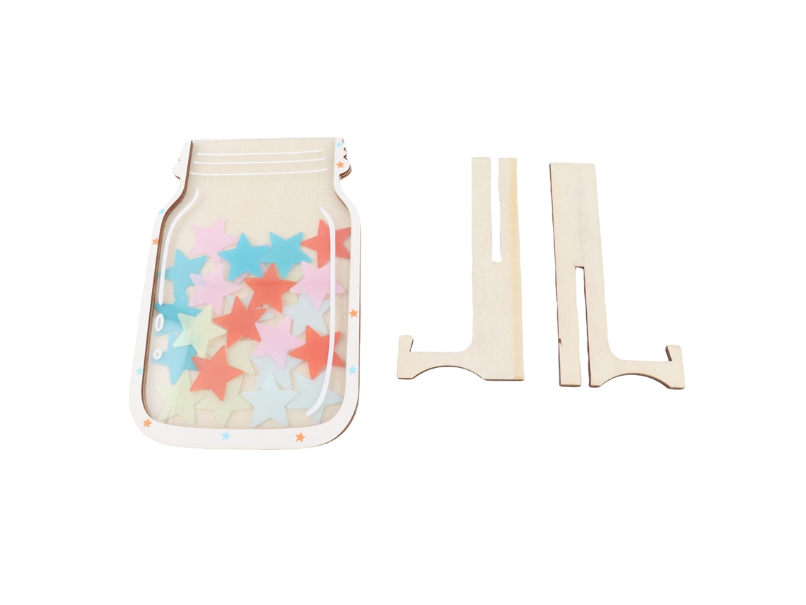 Mali pote de Recompensas com Estrelas Coloridas para Crianças Sala de Aula Incentivo com Suporte