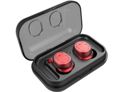 Auriculares Bluetooth True Wireless ENZONS Mini 5.0 Twins para Celular Smart Phonevermelho