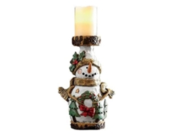 Velas de Natal em Forma de Boneco de Neve LAXISCREED