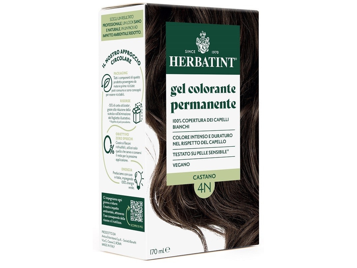 Herbatint 4n Castanho 170 Ml Herbatint