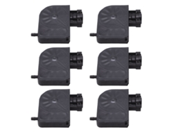 6pcs Amortecedor de Tinta PP Anti Corrosão para Impressoras