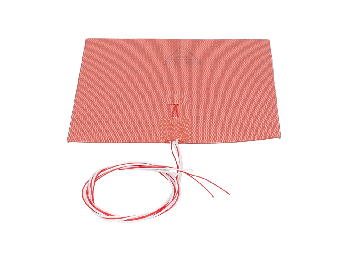 Almofada Aquecida De Silicone 250x250x3mm 220v 450w Para Cama Quente Impressora 3d