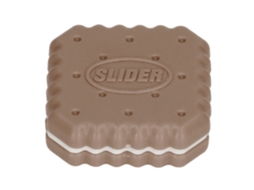 Mali brinquedo Slider Push Magnético Biscoito Portátil Alivio Estresse Ansiedade Ponta Dedos Marrom