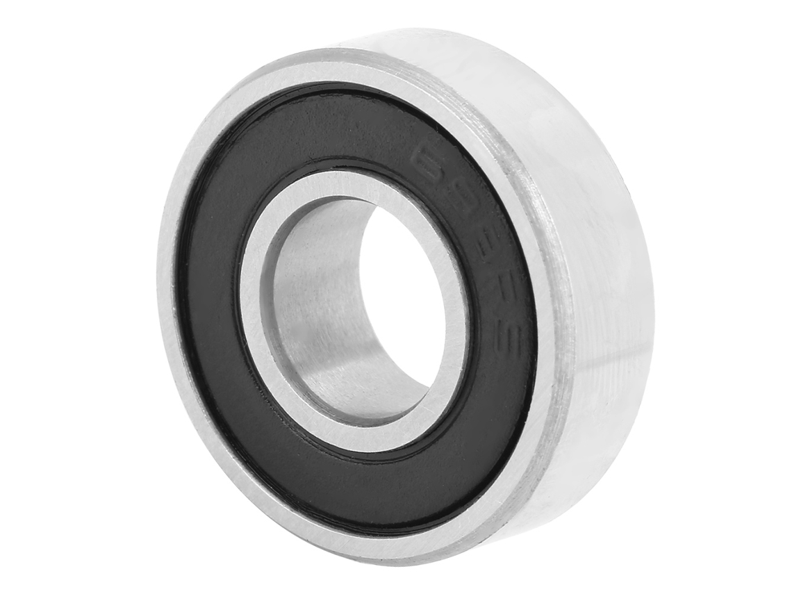 Laxiscreed Rolamentos De Esfera De Cegado Profundo Com Selo De Borracha, Metal, Pack De 20 Unidades