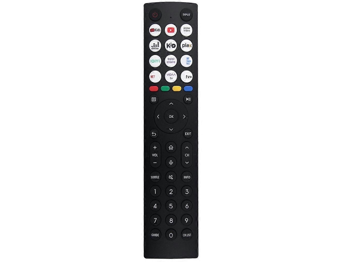 Controle Remoto Infravermelho Erf2h36h Para Tvs Smart Uhd 4k Da Hisense.