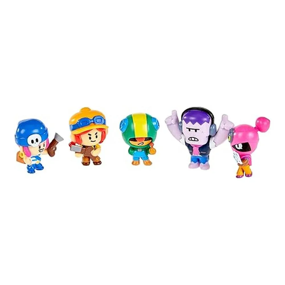 Brawl Stars 5 Figuras Equipe C 64112044 Bizakp25