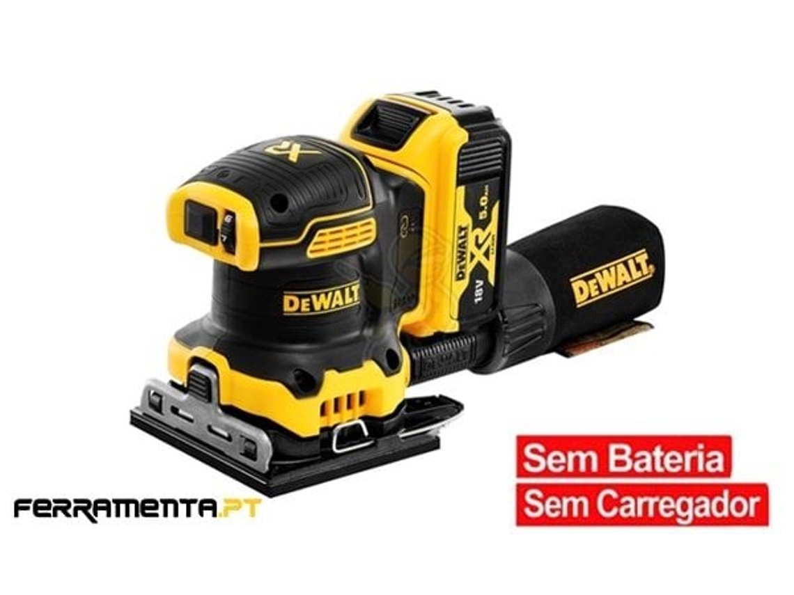 Lixadora Vibratória Sem Escovas XR 18V DEWALT DCW200NT