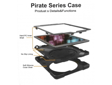 Insmat 652-1251 Capa para Tablet 25.6 Cm 10.1' Preto