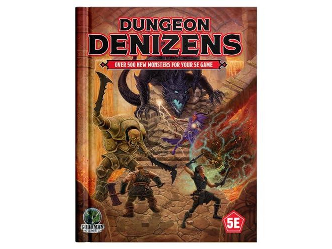 Livro Dampd 5e Dungeon Denizens De Chris Doyle (inglês)