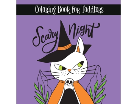 Livro Scary Night Colorful spooky and cute for Halloween de BUCUR HOUSE (Inglês)