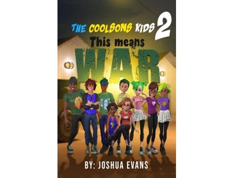 Livro The Coolsons Kids 2 This Means War De Joshua Evans (inglês)