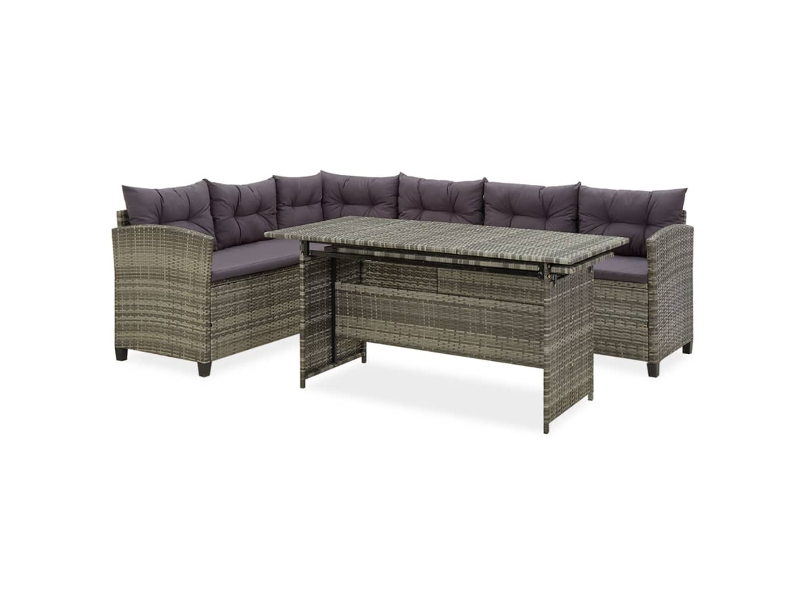 Garden Lounge Set, Garden Lounge Sets Vidaxl Cinzeto Rattan / Vime (n/a)