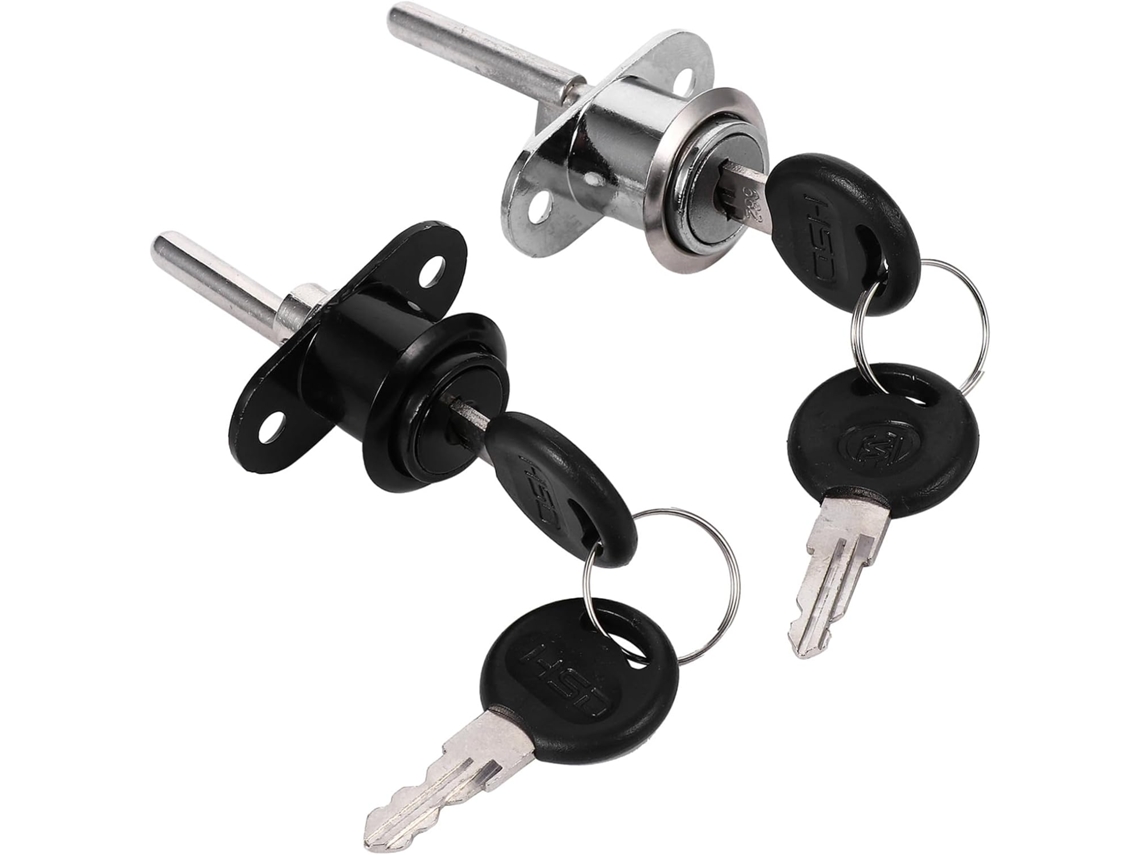 Conjunto De 2 Cadeados Para Mesa Escritório, Móveis Segurança, Com