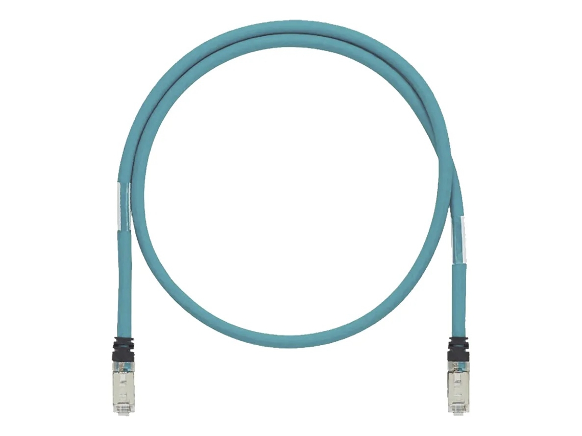 Lurelia Patch Cord Cat6a Sf/utp 26 Awg 1,5 M Azul Cmr Rj45, Cabo De Ligação Para Rede Estruturada Modelo Istph6x1