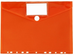 Pasta Para 4 Arquivos, Bolsa Para Documentos, Pasta Transparente, Organizador De Borda Com 11 Furos, Pasta Para