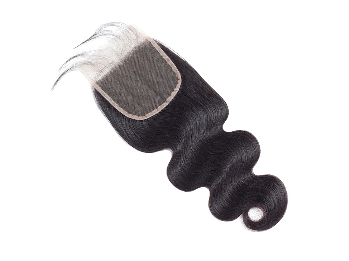 Fechamento De Renda Em Ondas Do Corpo, 20 A 24 Polegadas, 4x4 Fechamento Apenas, 24inches Oem
