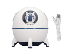 Umidificador Laxiscreed Com Luz Noturna De Astronauta, Silencioso E Desmontável, Perfeito Para Quarto Infantil Sem Bpa