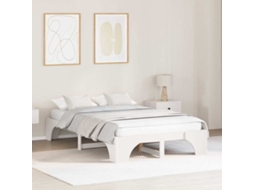 Vidaxl Estrutura Da Cama Branco 120 X 200 Cm