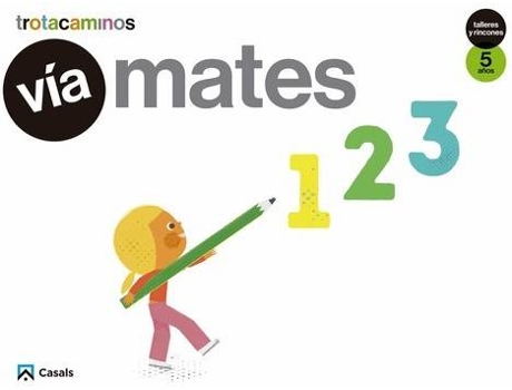 Livro Vía Mates 5 Años Talleres Y Rinconces de Vários Autores