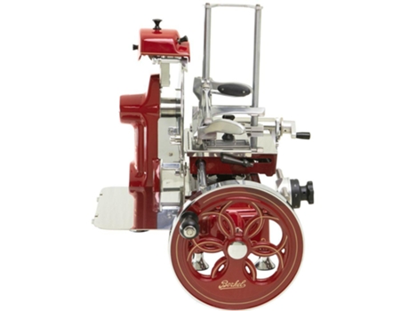 Berkel Volano B2 Máquina de Corte em Fatias Manual Dourado Vermelho Prateado Metal