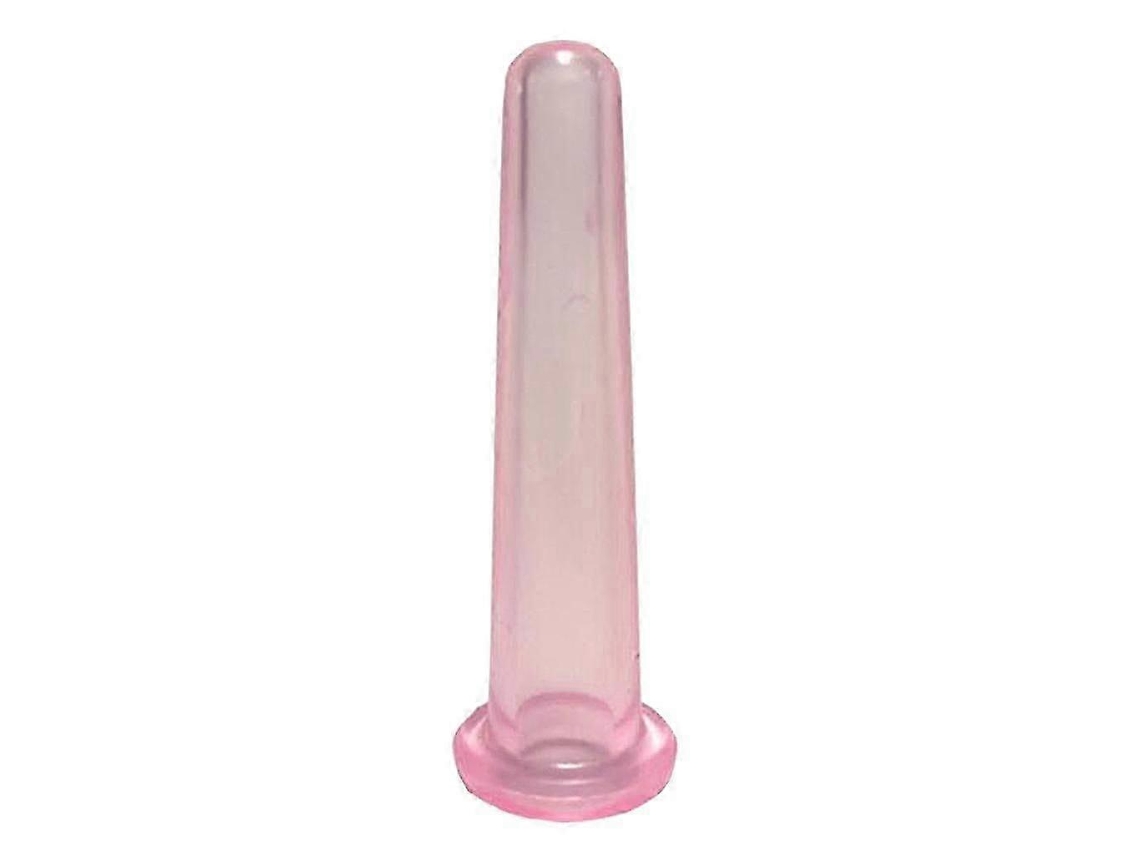 Massagem facial com ventosas de silicone para os olhos e área ocular com sucção a vácuo.