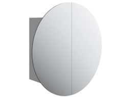 Bathroom Cabinet, Bathroom Cabinets Vidaxl Cinzeto Madeira Processada (47 X 47 X 17.5 Cm)