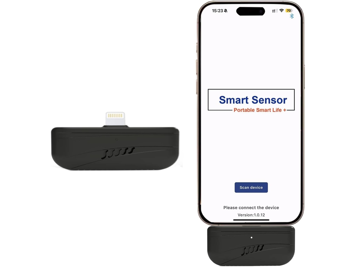 Teste De Álcool Para Celular(modelo Mais Recente 2025)| Medidor Portátil Sem Contato| Mini(compatível Com Iphone)