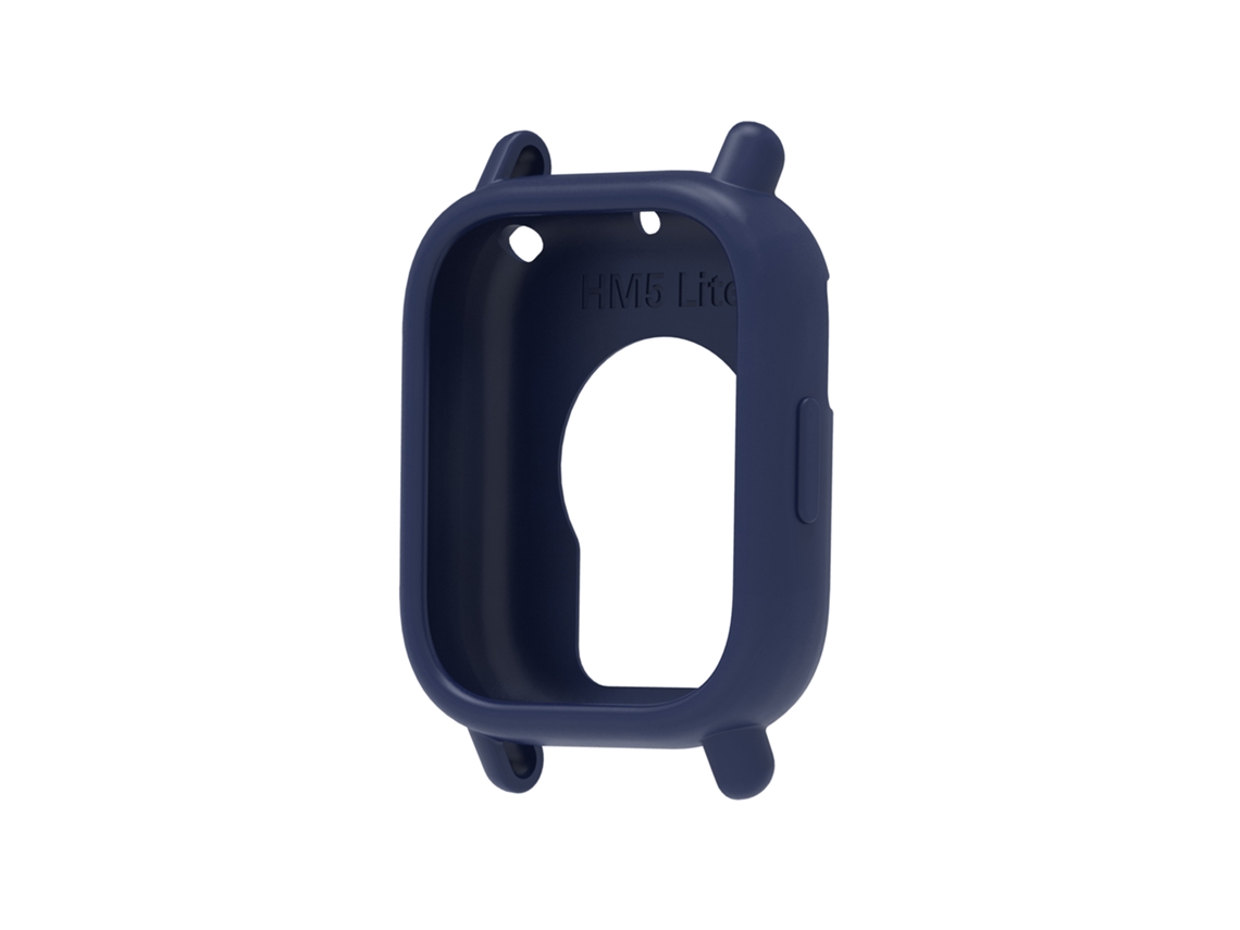 Capa Protetora de Silicone para Redmi Watch 5 Lite Azul Escuro PANOONA