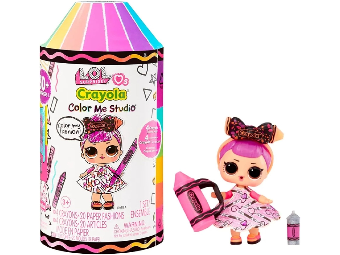 Lol X Crayola Color Me Studio Mga