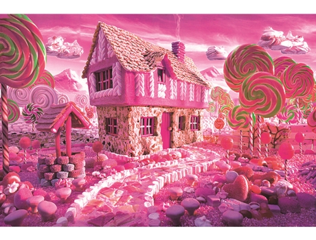Quebra-Cabeças Casa de Doces 1000 Peças (Idade Mínima: 15 anos)