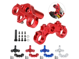 Conjunto De Abraçadeiras Triplas Em Liga De Alumínio 7075 Para Peças De Moto Rc Losi 1/4 Promoto Mx Motorrad Rtr Los06000 Los264004