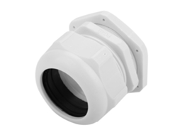 Laxiscreed Cabo De Nylon Ip68 À Prova De Água, Branco Para Instalações Seguras