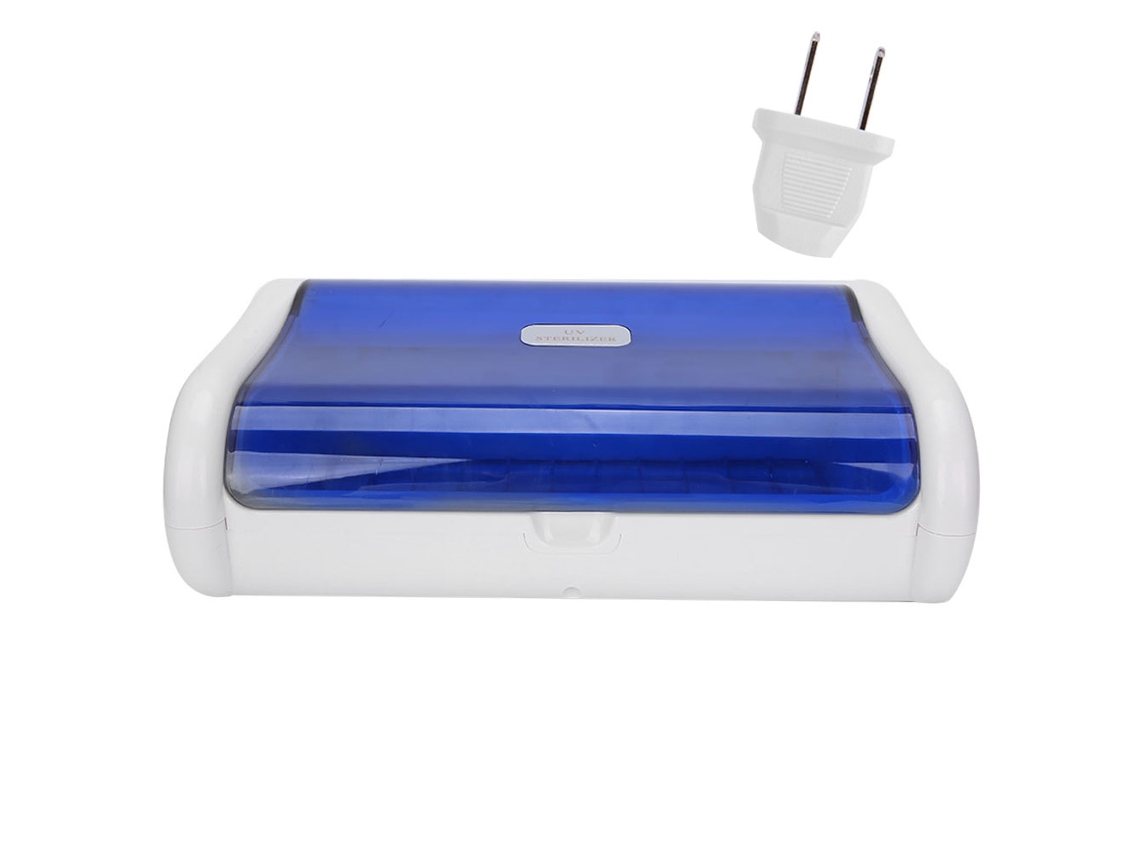 Mini Armário UV Ozônio para Limpeza de Ferramentas de Manicure em Casa e Salas de Estar - Plugue EUA 110V