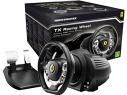 Volante + Pedais THRUSTMASTER TX Ferrari 458 Italia (Xbox One - Preto)