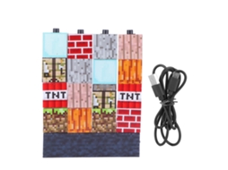 Lâmpada de Blocos de Construção Usb Iluminação Infantil Brincando Decoração Casa 5v | S/MARCA