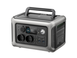Estação De Energia Portátil, Saída De 600w, Bateria Lifepo4 De Longa Duração,r600 Only,ue