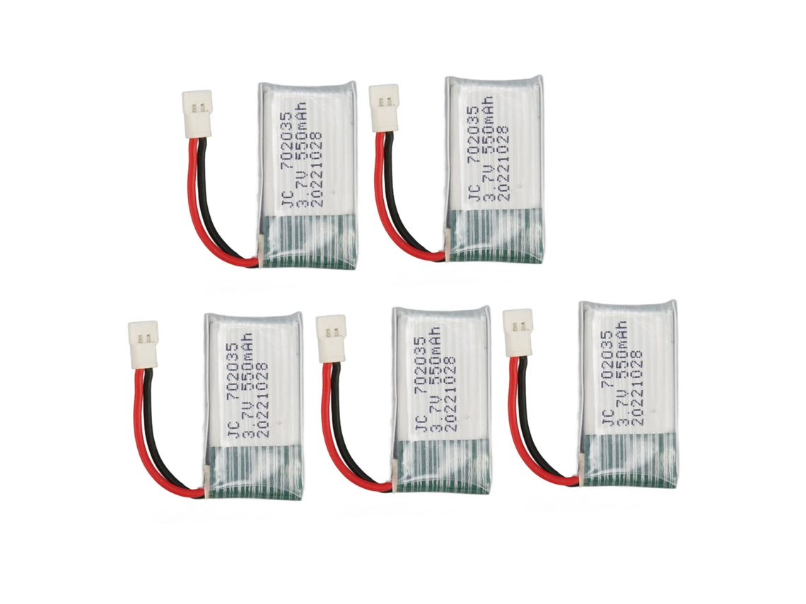 Bateria Mali para drone, 3.7v, 550mah, Hubsan X4, H107, Mjxrc, F47, Dfd, F180 | S/MARCA