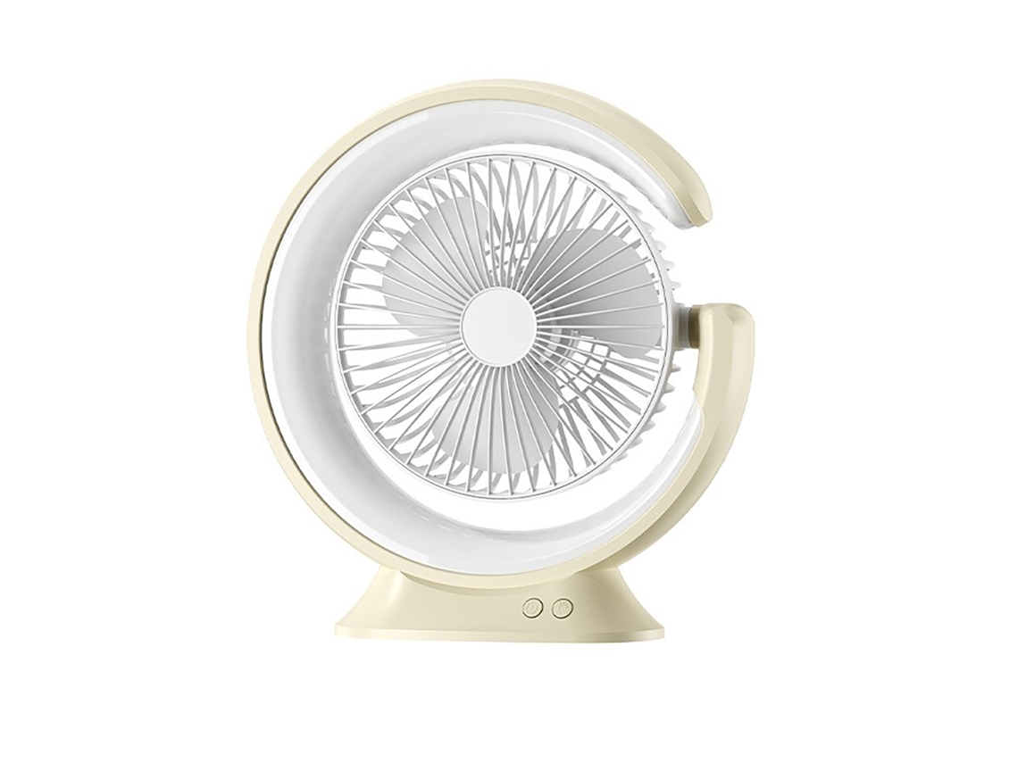 Ventilador Laxiscreed Com Rotação Ajustável E Bateria De 2400mah Para Uso Prático E Eficiente