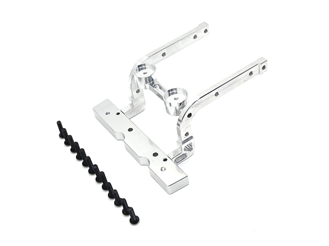 1 Fixações de Reforço do Pára choques Dianteiro em Metal para Mjx 1/12 H12y H12y+ Peças de Substituição para Automóveis Rc MDUG