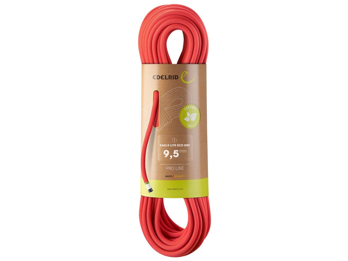 Corda Eagle Lite Eco Dry 9.5 Mm Rosa 80 Medelrid