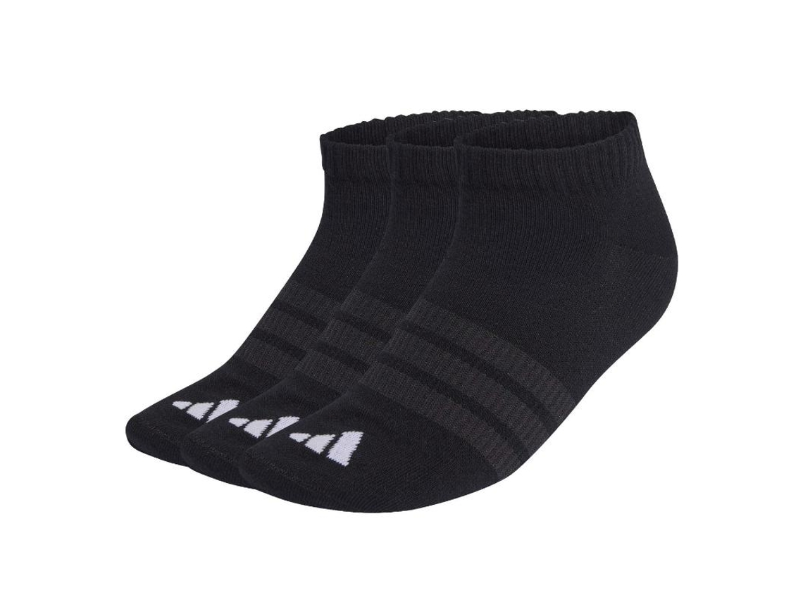 Calcetines Adidas Essentials Low Negro 3 Pares