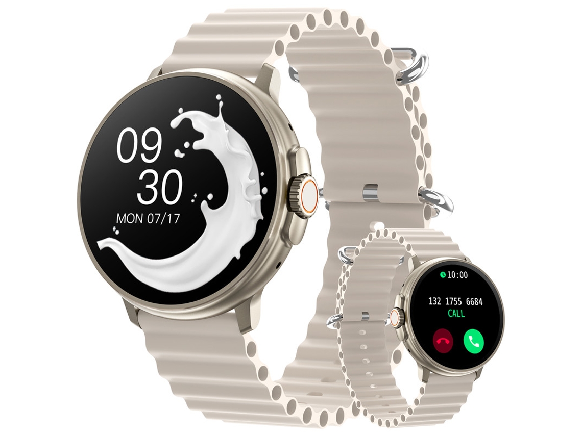 Smartwatch YIZHOOD Te612 Mais de 100 Tipos de Modalidades Desportivas Branco
