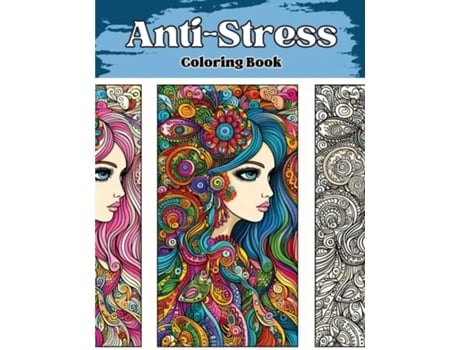 Livro Anti-Stress Girls de Anna Williams (Inglês)
