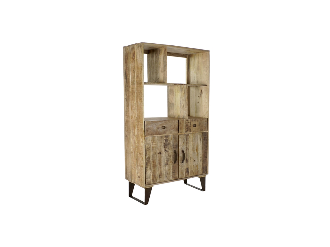Prateleira Madeira de Mangueira Natural 95x44x172cm ALEXANDRA HOUSE LIVING