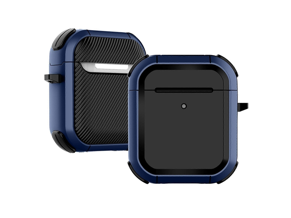 Camada protetora de TPU resistente a impactos e à prova de choque para fones de ouvido sem fio AirPods 1/2 GIECY
