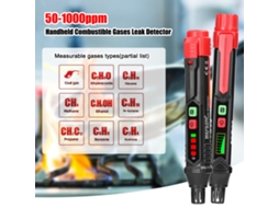 DETECTOR portátil de Vazamento de Gases Inflamáveis YURU com Display LCD, Medidor PPM