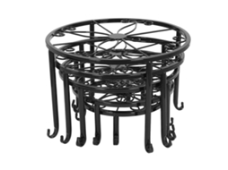 Suporte De Metal Decorativo Para 5 Vasos Indoors Outdoors